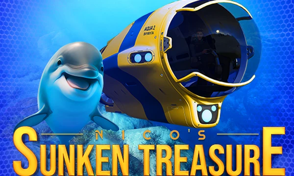 Nico's Sunken Treasure slot key art
