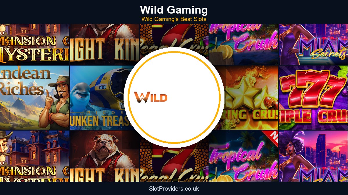 Wild Gaming - best slots at a glance