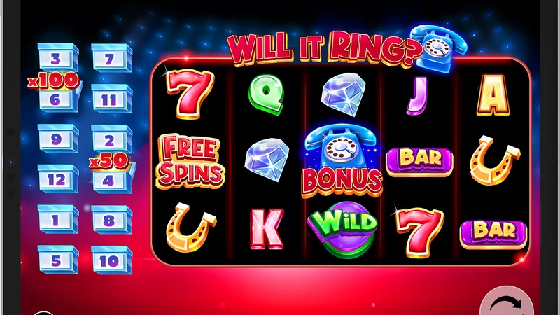 Will it Ring slot gameplay — retro telephone game show themed reels