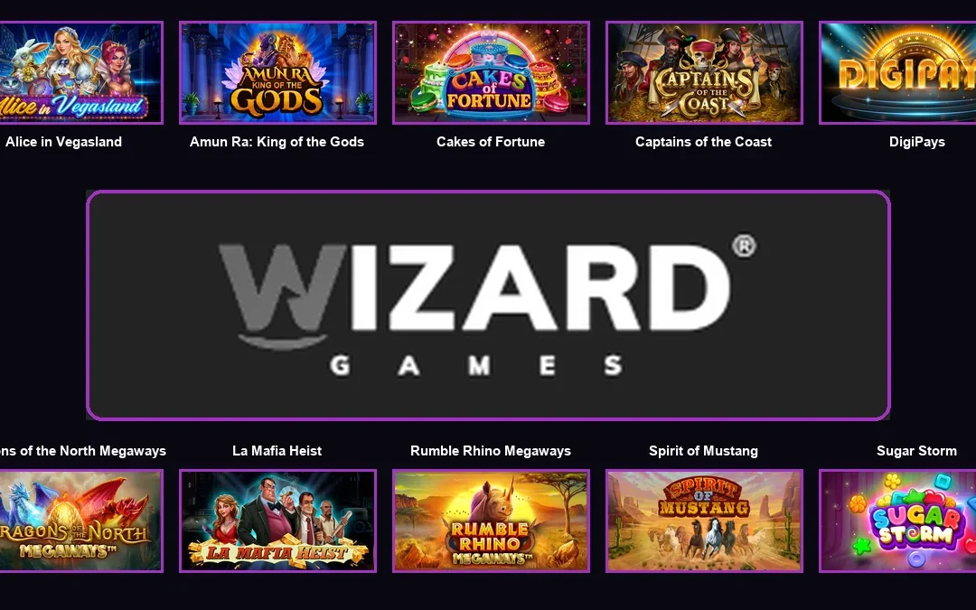Wizard Games Slots, Best Games & Full Directory