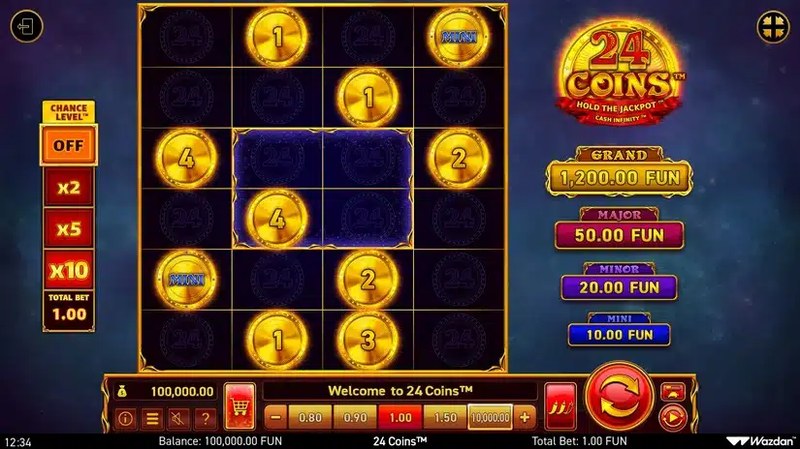 24 Coins gameplay