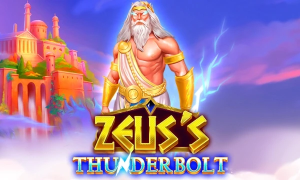 Zeus's Thunderbolt slot logo
