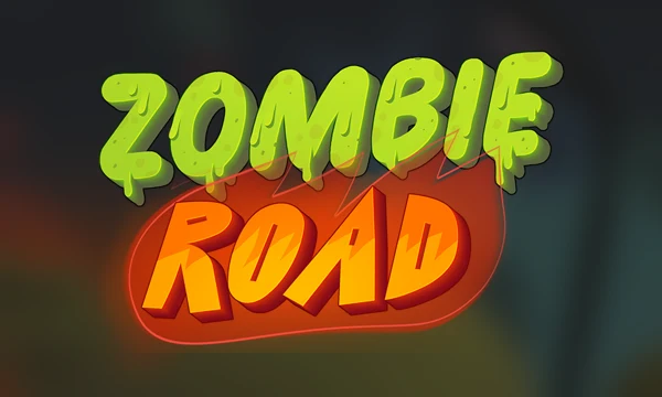 Zombie Road slot logo