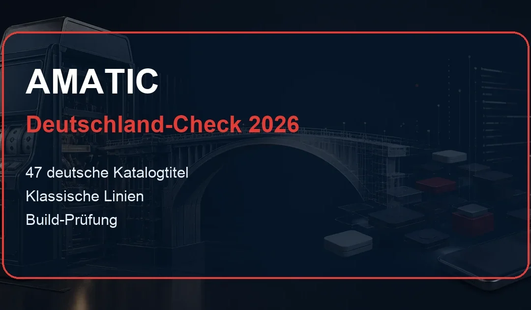 Amatic Spiele in Deutschland: RTP, Klassiker und Studio-Test