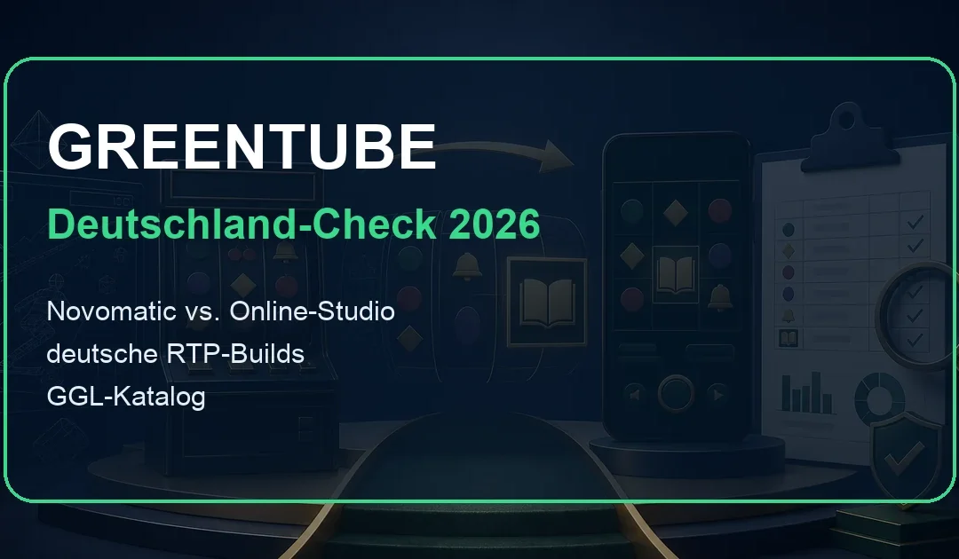 Greentube und Novomatic in Deutschland: Spiele, RTP und GGL-Builds