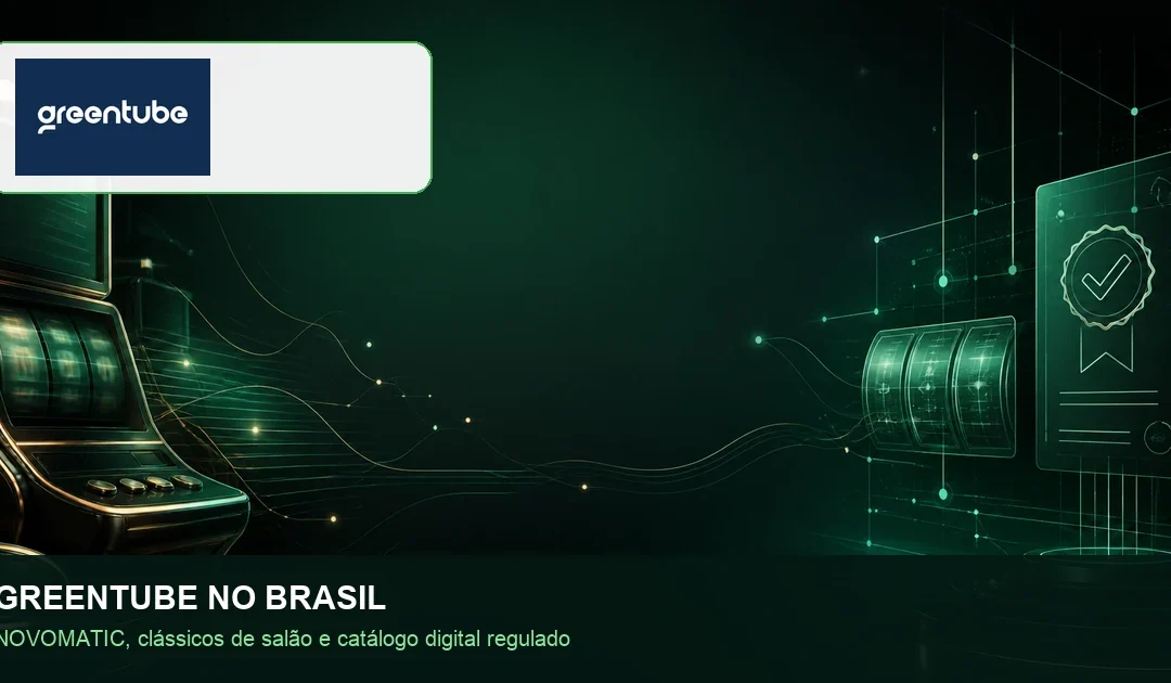 Greentube no Brasil: NOVOMATIC, Jogos e RTP