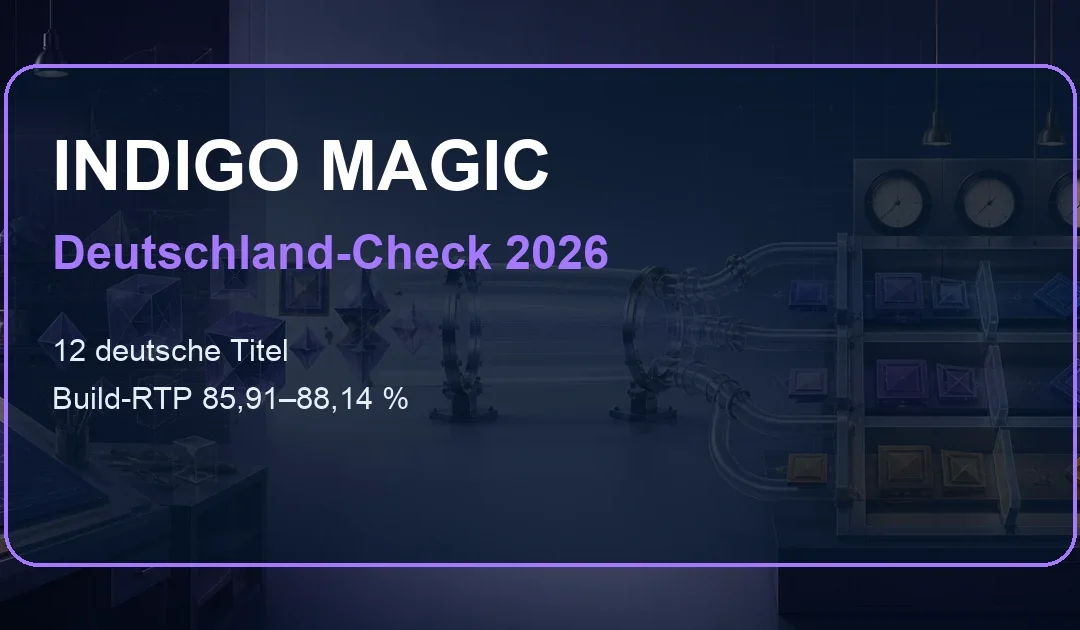 Indigo Magic Spiele in Deutschland: Bragg-Studio, RTP und Test