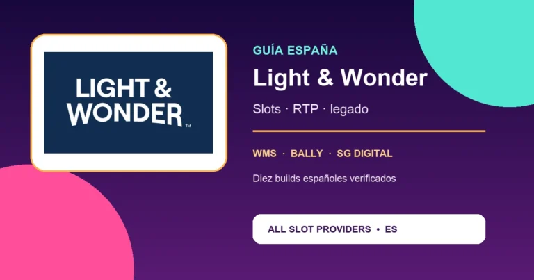 Guía de Light & Wonder en España