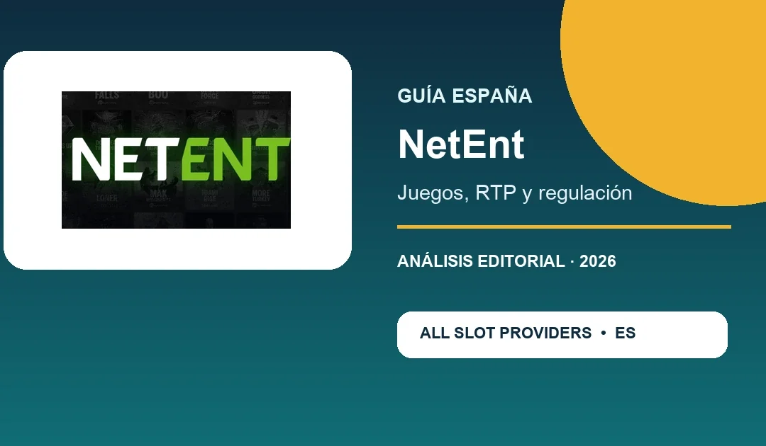 NetEnt en España: Starburst, RTP y catálogo