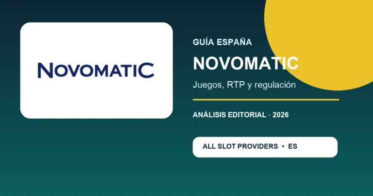 Guía de NOVOMATIC en España