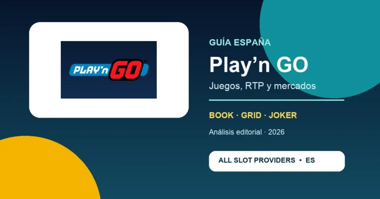 Guía de Play’n GO en España