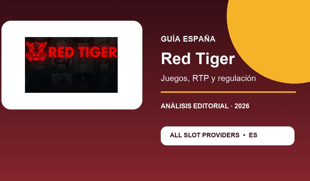 Red Tiger en España: Daily Jackpots, RTP y catálogo