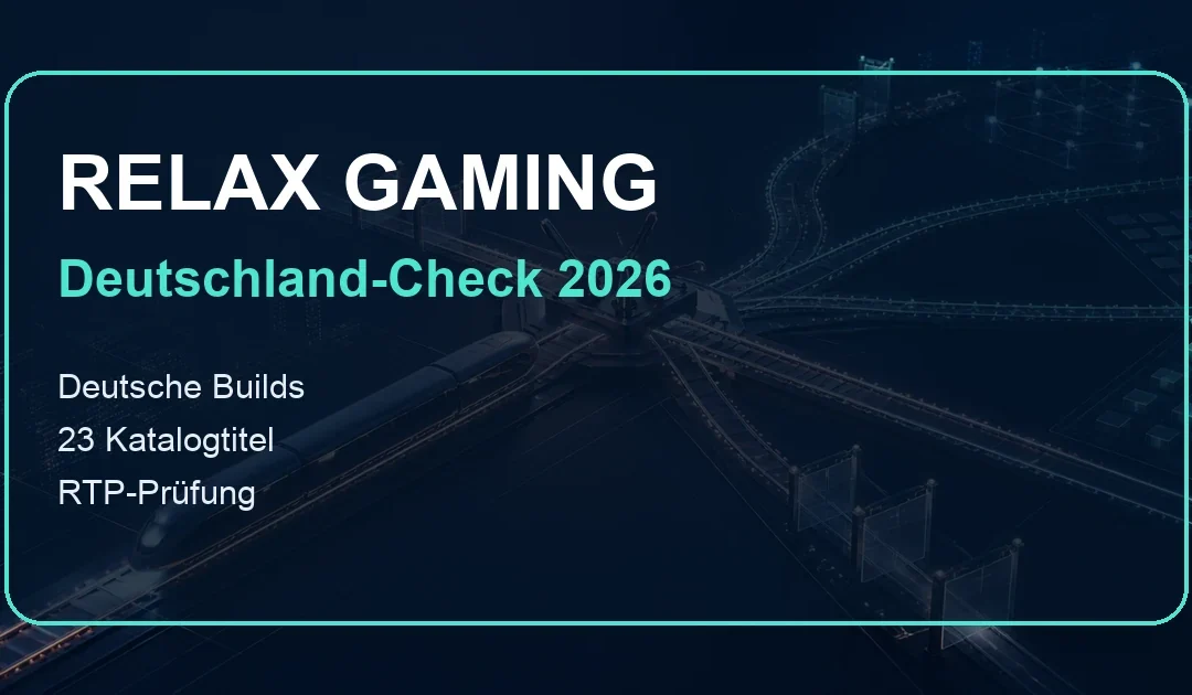 Relax Gaming Spiele in Deutschland: RTP, Money Train und Studio-Test