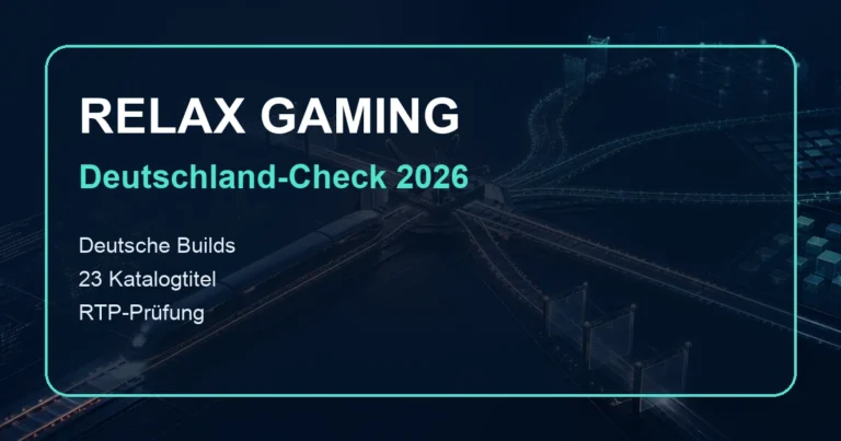 Relax Gaming Deutschland-Check 2026