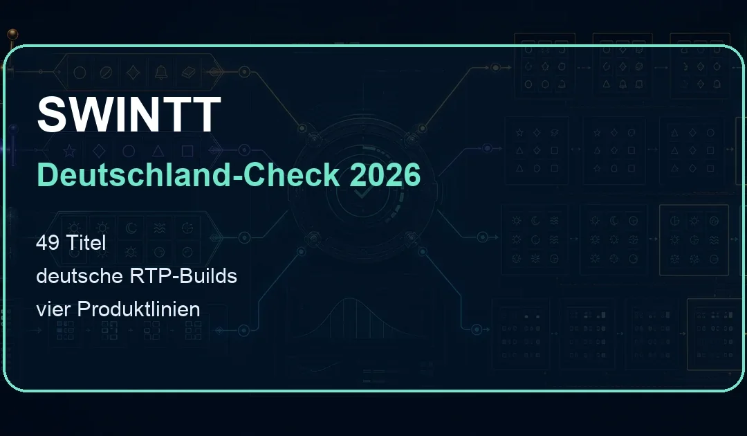 Swintt Spiele in Deutschland: RTP, Premium und Studio-Test