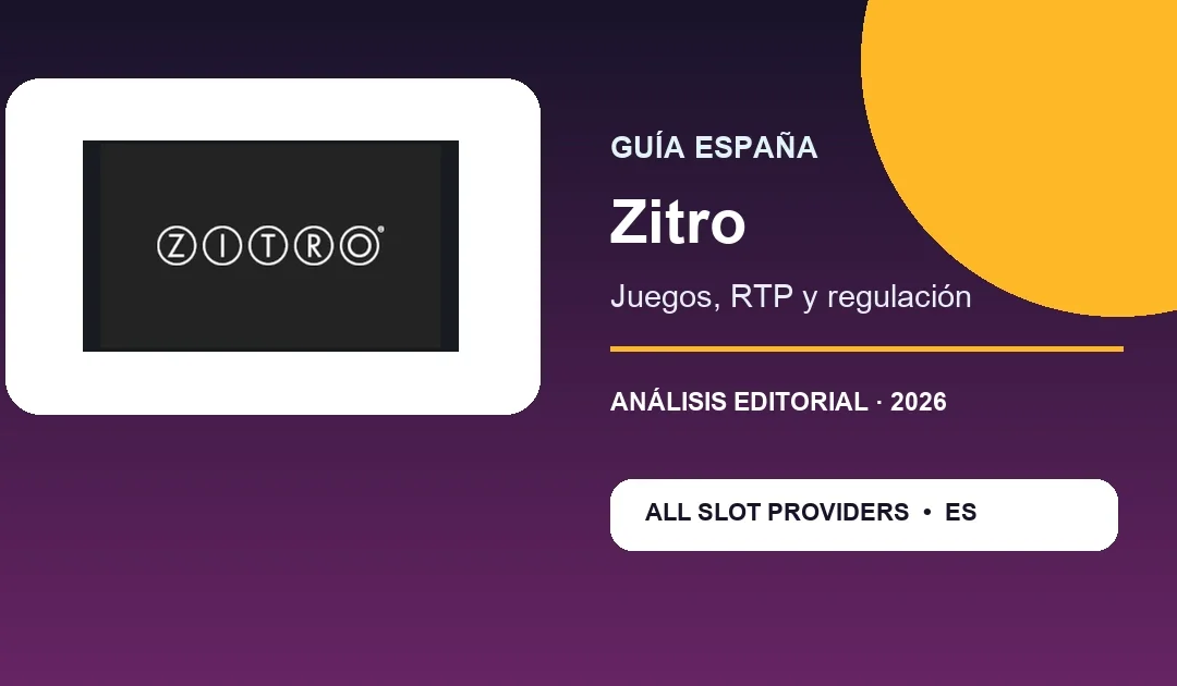 Zitro en España: tragaperras, Link King y presencia local